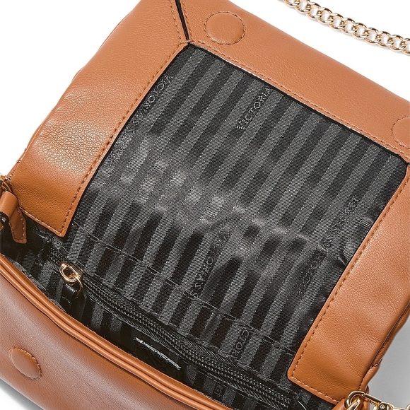 NWT! Victoria's Secret Tan MINI CONVERTIBLE Bag - Picture 8 of 11